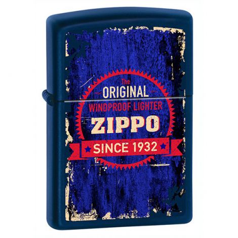 Zapalniczka benzynowa Zippo Grunge Navy Matte